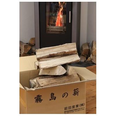 ふるさと納税 霧島市 霧島の薪 約22kg×1箱(長さ約35cm)【前田産業】　A0-313_2