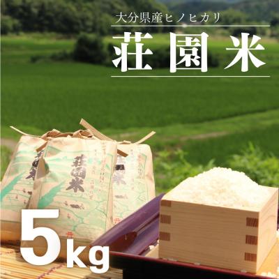 ふるさと納税 豊後高田市 荘園米 [精米済]5kg 米 お米 精米 ひのひかり ヒノヒカリ