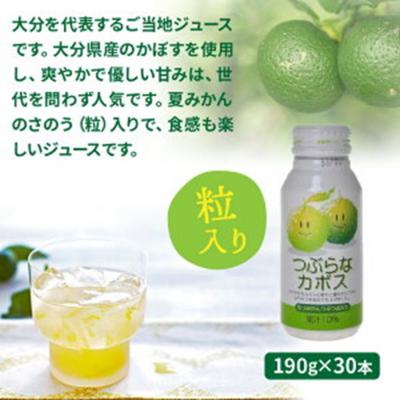 ふるさと納税 国東市 つぶらなカボス(30本) かぼすジュース ご当地飲料_29004A |  | 02