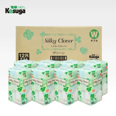 ふるさと納税 富士市 超吸収 トイレットペーパー ダブル 96ロールふんわり柔らか無香料 シルキークローバー 日用品 |  | 02