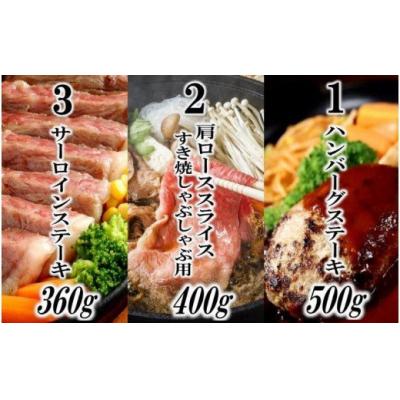 ふるさと納税 国東市 大人2名にぴったり!芳醇な脂の豊後牛定期便/計3回発送_1225R