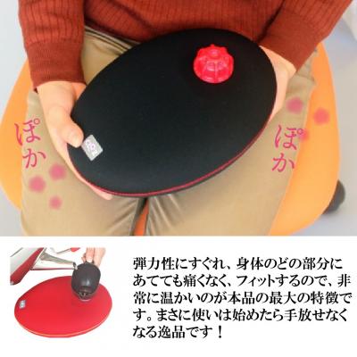 ふるさと納税 国東市 やわらか湯たんぽ・たまご型+肩用タイプ※カラー/ブラック_1435R_2