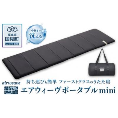ふるさと納税 国見町 エアウィーヴ ポータブルmini