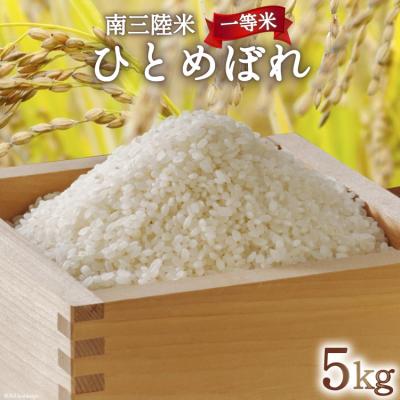 ふるさと納税 気仙沼市 米 気仙沼産 南三陸米 ひとめぼれ 5kg 