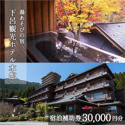 ふるさと納税 下呂市 下呂温泉[下呂観光ホテル]宿泊補助券(30,000円分)旅館 宿泊券[a013-3]