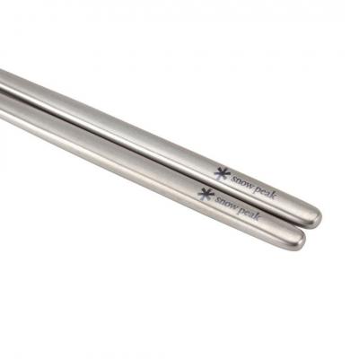 ふるさと納税 三条市 スノーピーク チタン先細箸 SCT-115 キャンプ用品