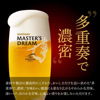 ふるさと納税 千代田町 【2ヶ月定期便】マスターズドリーム 350ml 24本 ビール ch017-004-1rz_2