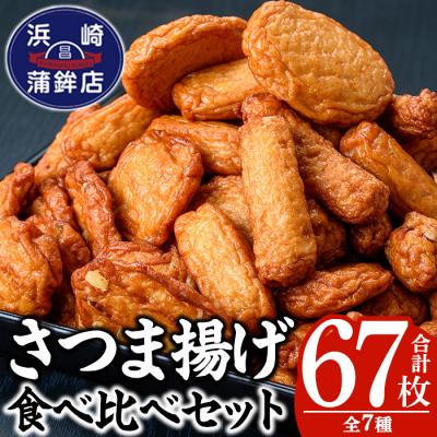 ふるさと納税 いちき串木野市 王道 さつま揚げ 7種 計67枚 定番からオリジナルまで幅広く詰合せ | 