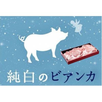 ふるさと納税 阿賀野市 純白のビアンカ 豚ロースポークステーキ 6枚