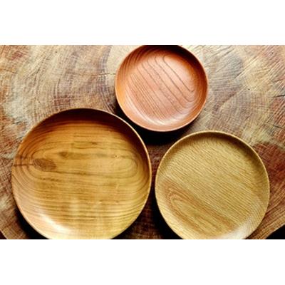 ふるさと納税 阿賀野市 Junshin森から作る木のお皿 3枚セット