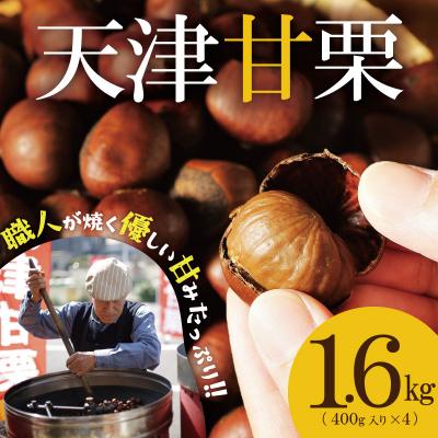ふるさと納税 碧南市 【予約受付】この道50年の職人が焼く、やさしい甘みたっぷり!「天津甘栗」1.6kg H045-096 | 