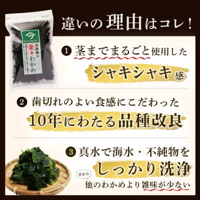 ふるさと納税 淡路市 淡路島産カットわかめ 100g×3袋 国産乾燥わかめ ふえる若芽　as21063 |  | 02