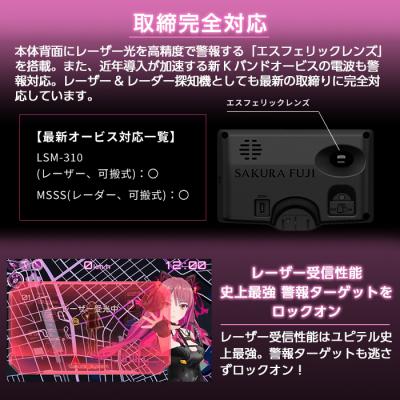ふるさと納税 霧島市 Yupiteru レーザー&レーダー探知機・富士サクラ