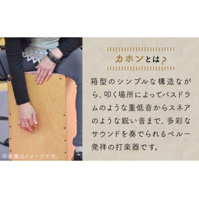 ふるさと納税 石巻市 打楽器 カホン ARCO コンパクトカホンHD36 楽器