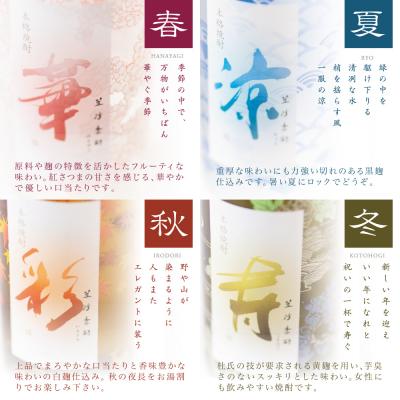 ふるさと納税 南さつま市 【杜氏の里笠沙 謹製】本格芋焼酎「笠沙季酌