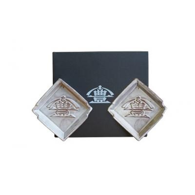 ふるさと納税 阿賀野市 コトヨ醤油 醤油皿2枚セット