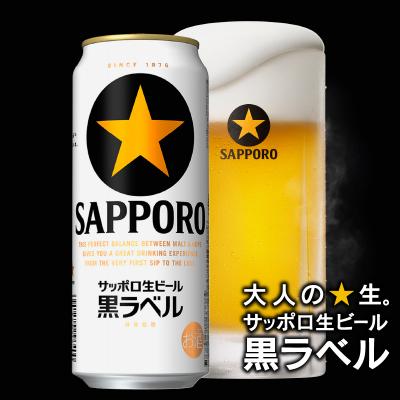 ふるさと納税 焼津市 【定期便12回】黒ラベルビール 500ml×1箱(24缶)(T0083-2112)_1