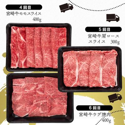 ふるさと納税 西都市 宮崎牛6ヶ月定期便Aコース 焼肉 すき焼き ステーキ[2789] |  | 02