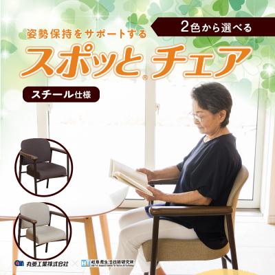 ふるさと納税 小牧市 スポッとチェア(スチール仕様) (2)ロジーヌベージュ[023M11-2]