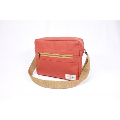 ふるさと納税 栃木市 [いちひこ帆布] BOXショルダー/レンガ
