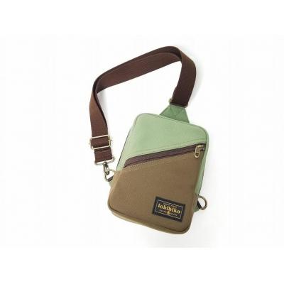 ふるさと納税 栃木市 [いちひこ帆布] ボディバッグ/グリーン