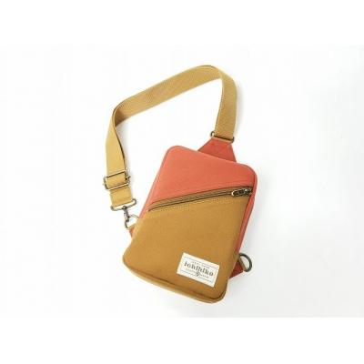 ふるさと納税 栃木市 [いちひこ帆布] ボディバッグ/レンガ