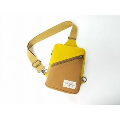 ふるさと納税 栃木市 [いちひこ帆布] ボディバッグ/イエロー