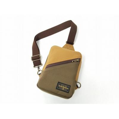 ふるさと納税 栃木市 [いちひこ帆布] ボディバッグ/キャメル