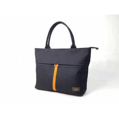 ふるさと納税 栃木市 [いちひこ帆布] ライントート/黒