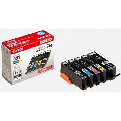 ふるさと納税 福島市 [9月30日掲載終了]キヤノン インクタンク BCI-351XL+350XL/5MP No.2564