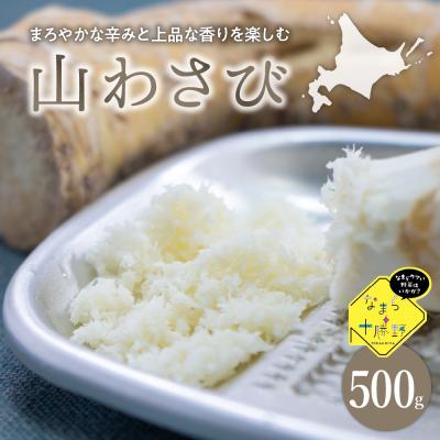 ふるさと納税 芽室町 北海道十勝芽室町 なまら十勝野の山わさび500g me001-002c