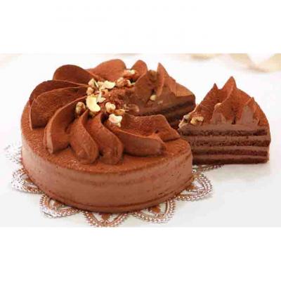 ふるさと納税 新ひだか町 口どけなめらか生チョコケーキ 『フラワーショコラ』 北海道・新ひだか町のオリジナルケーキ