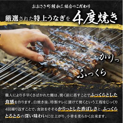 ふるさと納税 大崎町 【数量限定】鹿児島県産うなぎ長蒲焼3尾　 (合計300g以上) |  | 01