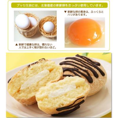 新ひだか町 ふわり卵風味♪『ふわふわ 【コーヒービーンズチョコレート】 たまごブッセ』　北海道・新ひだか町のオリジナルスイーツ