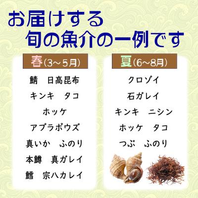 ふるさと納税 新ひだか町 北海道産 旬の魚介 4〜5種 お楽しみ詰め合わせ セット |  | 02