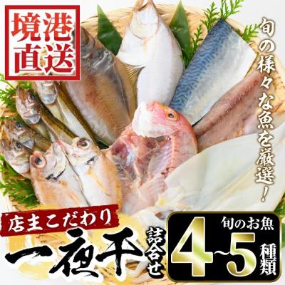 ふるさと納税 境港市 こだわりの一夜干詰合せ(4-5種類)
