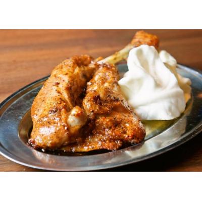 ふるさと納税 善通寺市 骨付鳥(スパイシー若鶏3本、親鳥カット4本分)&amp;骨付豚(スパイシーリブ3本)