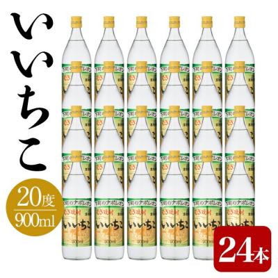 ふるさと納税 宇佐市 いいちこ20度 ビン 900ml 24本 [106105400][酒のひろた]