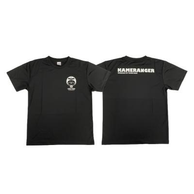 ふるさと納税 紀宝町 [紀宝町オリジナル]カメレンジャー ドライTシャツ[Lサイズ/ブラック][mrm003-3-1]