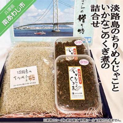 ふるさと納税 南あわじ市 &lt;淡路島のちりめんじゃこ&gt;と&lt;いかなごのくぎ煮&gt;の詰合せ