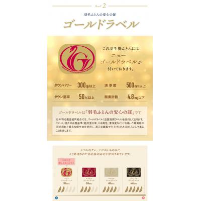 ふるさと納税 福智町 羽毛掛ふとん(ダブル・ピンク)【DL004PID】の画像