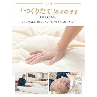 ふるさと納税 福智町 羽毛掛ふとん(ダブル・ピンク)【DL004PID】の画像