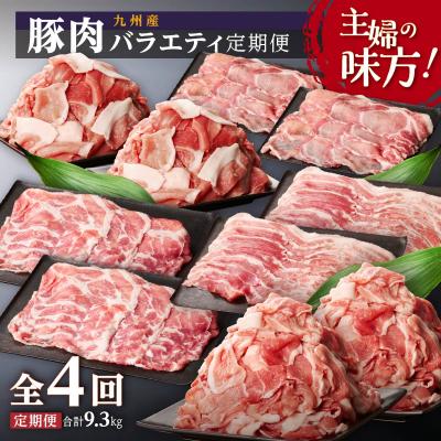 ふるさと納税 大崎町 主婦の味方!九州産豚肉バラエティ定期便 (計4回) | 