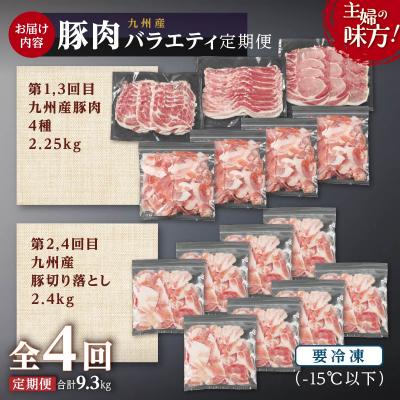 ふるさと納税 大崎町 主婦の味方!九州産豚肉バラエティ定期便 (計4回) |  | 03