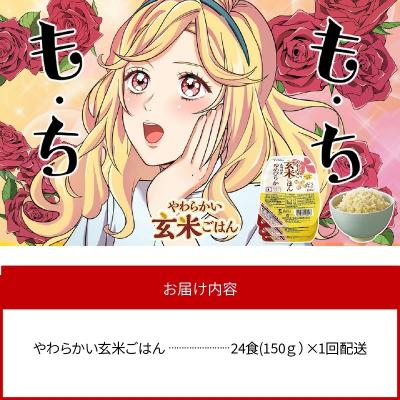 ふるさと納税 碧南市 【玄米パックご飯】北海道産ゆめぴりか使用 150g×24個入り H074-725 |  | 02