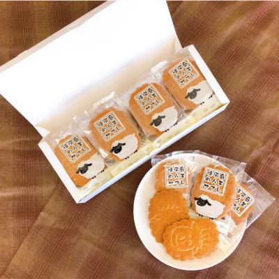 ふるさと納税 羽幌町 御菓子司梅月焼尻めん羊サブレ(20枚入) |  | 02