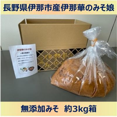 ふるさと納税 伊那市 伊那華のみそ娘 みそ 3kg箱