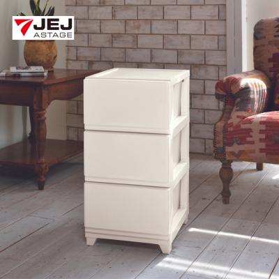 ふるさと納税 三条市 デコニーシーヴォ 3段 チェスト ホワイト 収納ボックス 衣装ケース