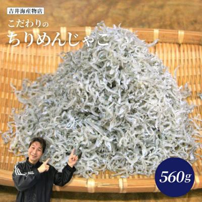 ふるさと納税 四万十市 「土佐の黒潮」こだわりのちりめんじゃこ560g 25-033