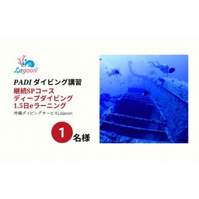 ふるさと納税 恩納村 PADIダイビング講習ディープダイバー(1.5日eラーニング)[恩納村ラグーン]